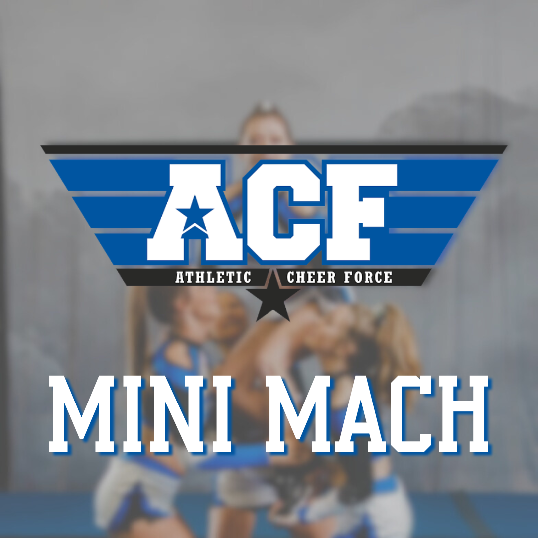 Mini Mach Competitive Cheer Team